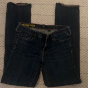 J. Crew Dark Blue Straight Leg Jeans, 28R